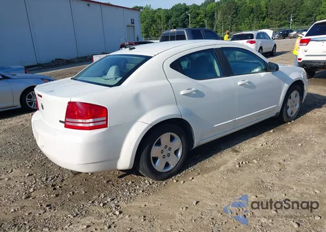 2008 Dodge Avenger Se from USA, damaged, VIN 1B3LC46RX8N220327